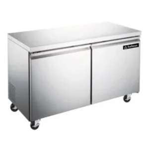 ICEHAUS (CBB-2P-SS-01) Congelador Bajo Barra 11ft³ Dos Puertas
