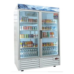 Asber (ARMD-49) Refrigerador exhibidor 2 puertas cristal