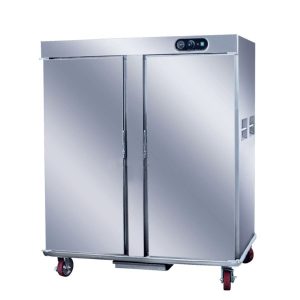 Migsa (BB-HW-22-21) Carro calentón de alimentos doble eléctrico