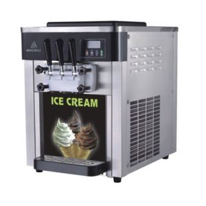 Migsa (NL-BQL-818BT) Máquina de helado suave de mesa de 2 sabores marca Snowky