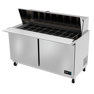 ASBER (APTM-60-24) Mesa refrigerada preparación 2 puertas