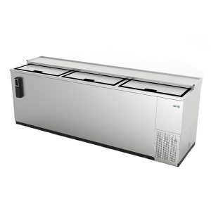 Asber (ADBC-94-S-HC) Refrigerador Botellero de 3 puertas sólidas