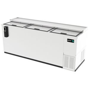 Asber (ADBC-80-S-HC) Refrigerador Botellero 3 puertas sólidas