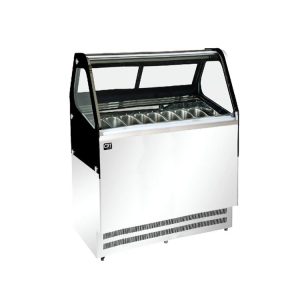 CRT (FGGS1500LM) Exhibidor de Gelato 8 divisiones