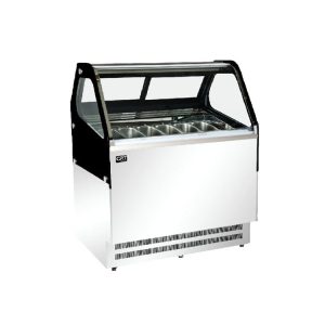 CRT (FGGS1200LM) Exhibidor de Gelato 6 divisiones