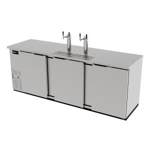 Asber (ADDC-94-S-HC) Dispensador cerveza 3 Puertas sólidas