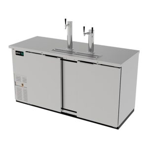 Asber (ADDC-68-S-HC) Dispensador cerveza 2 Puertas sólidas