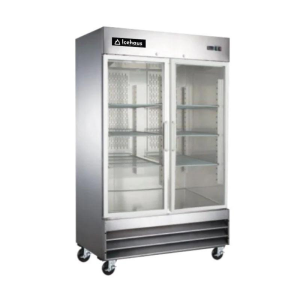 refrigerador 2 puertas de cristal