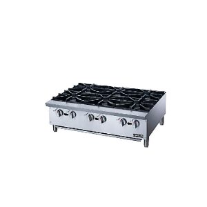 Migsa (XRB-6-MG) Parrilla comercial a gas de 6 quemadores