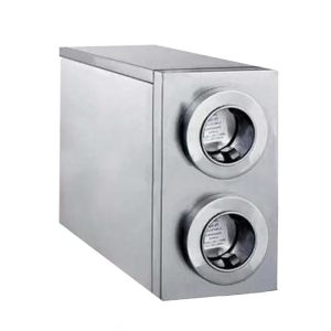 MIGSA (HCW-2) DESPACHADOR DE VASOS DE DOS SECCIONES CON GABINETE