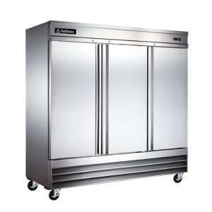 ICEHAUS (RV-3PS-SS-01) REFRIGERADOR 3 PUEETAS SOLIDAS 67 PIES