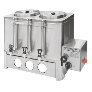INTERNATIONAL (20-20G) GAS CAFETERA PERCOLADORA DE 2 TANQ