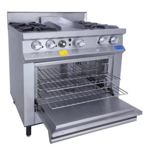 San-Son (SSE4QP) Estufa 4 Quemadores y Plancha