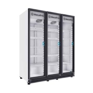 METALFRIO (RB900) REFRIGERADOR EXHIBIDOR 3 PUERTAS CRISTAL