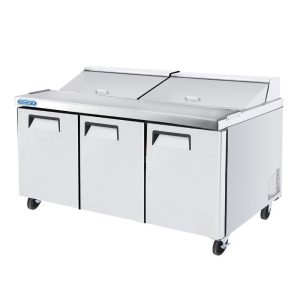 Sobrinox (MRSS-72-3S) Mesa de preparación De Sándwich y Ensalada