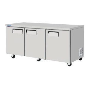 Sobrinox (MRBBS-72-3S) Mesa Bajo Barra Refrigerada Bajo Barra