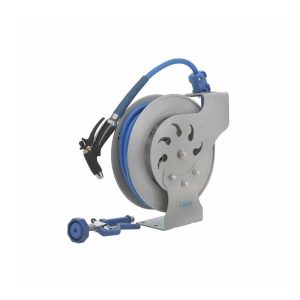CARRETE DE MANGUERA RETRÁCTIL ACERO INOX 10M BXF-HR001-SS MIGSA
