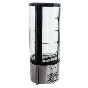 Migsa (NR-ARC-400R) Refrigerador circular con parrillas giratorias