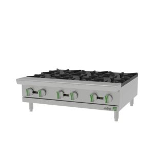 Parrilla a Gas de 6 Fuegos Emerald Line Asber AEHP 6 36 EM NG
