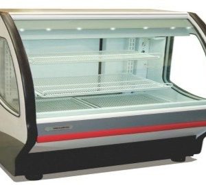 Metalfrio (VCM200LDV16) Vitrina de vidrio curvo 925 lts