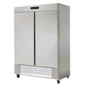 Asber (ARR-49-H) Refrigerador vertical 2 puertas sólidas 49 pies